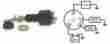 028-1286 Four Winns Boats New Ignition Switch 4-blade Post
