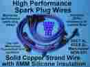 1706001 Moore Performance Hi Racing Spark Plug Wire Set Mercruiser 454 502 Zero Resistance