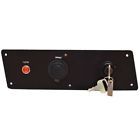 Trd81p22212 1899516 Triton Boats Mercury Black Plastic Boat Ignition Panel