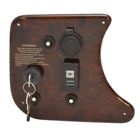 206349f Rinker Boats Brown Inch Plastic Boat Ignition Panel Assembly
