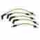 84-816761q5 84-816761q House Spark Plug Wire Set 4 Mercruiser Omc Cobra 120 140 2.5 3.0 Replaces 5
