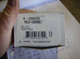 25a255 A&i Relay Assembly