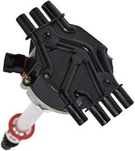 A-team Performance 435412000492 A-team Efi Distributor - Black Compatible Chevy Gm 90-degree V6