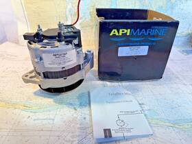 20054-120a Api Marine 20054 12 Volt 120-amp Alternator New Old Stock