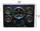 B-wes-bl-97 Westerbeke Control Panel With 10 Inch Of Wiring Harness Full Instrumentation 853866006781