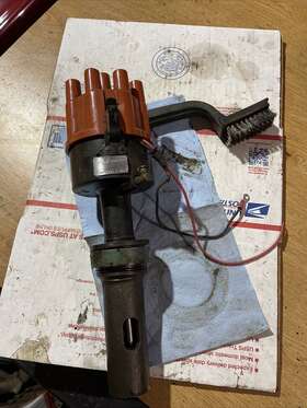 2875893 Chrysler Marine 440 Distributor Rh Reverse Rotation Engine With Collar