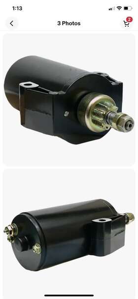 410-21024 Db Electrical Starter For Mercury Outboard Marine 9.9 15 18 20 25 Hp