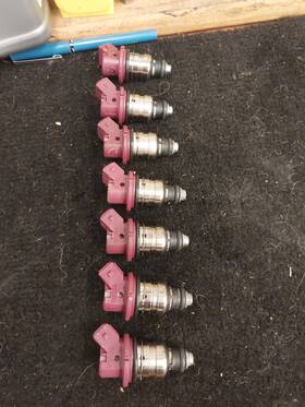 804528 Fevirad Mercury Optimax Injector-fuel Red 75-250hp Oem 37001 Tested- Flowed