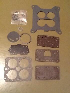 302-4v Holley / Ford 302 Gkm-h1 Marine Oem Carb Gasket Kit Boat Carburetor 4160c 4 Bbl