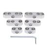 Keensogzdkqs7vyh-02 Keenso Spark Plug Wire Separators Holders Kit Divider Looms Silver