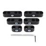 Keensoq3k58pn19w-01 Keenso Spark Plug Wire Separators Divider Looms Black 763741927653