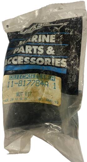 11-817784a1 Mercury 11-817784a New Oem Quicksilver Propeller Nut Kit
