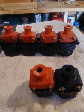 339-5288a2 Mercury Ignition Coils For Outboard 80hp 80 Hp Engine 1980 1982 1983 And Older
