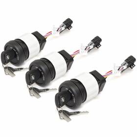 87-893353a05 Mercury Marine Boat Triple Ignition Switches 4-position Kit