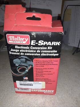 Mr. Gasket / Mallory 9-26903 New Old Stock - Mr. / E-spark Electronic Conversion Kit