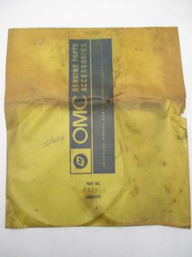 Omc 0112853 112853 New Evinrude Johnson Snowmobile Break Disk
