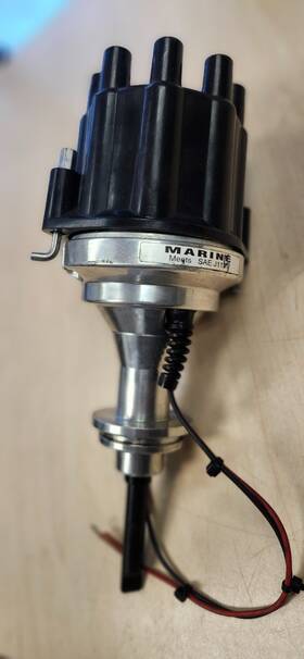 Pertronix 241800 Flame-thrower Billet Marine Magnetic Pickup Mechanical Advance Hei