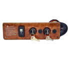 1055769 Pn Rinker Boats Light Faux Woodgrain Plastic Dual Boat Inboard Ignition