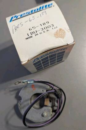 Idu-189 Prestolite 65-189 Electronic Ignition Kit New Lot A