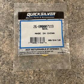 26-8m0007119 Quicksilver Mercury Oil Drain Plug Seal Nos