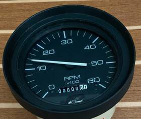 45254 Sea Ray New Searay 5 Inch Tachometer With Hour Counter P/n