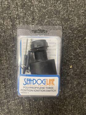 420361-1 Seadog Line Quality Marine Gear Sea Dog Polypropylene Three Position Ignition Switch