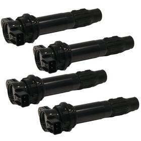 6d3-82310-01-00 The Rop Shop 1005640004 4-pack Ignition Coil For Yamaha Engines 6d3823100000