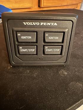 Volvo Penta Tw/r1m Twin Engine Ignition Switch