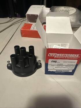 040859 Westerbeke Distributor Cap New