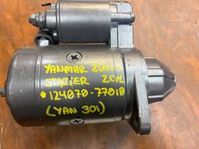 124070-77010 Yanmar 2qm15 Marine 2 Cyl 15hp Starter #124070-77010