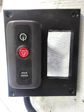164000-37010 Yanmar Marine Start Stop Panel