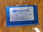 Amp Multi Battery Isolator Model 952 Dc Volts 6-32. Fixed Price $25.00.