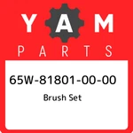 65W-81801-00-00 Yamaha Brush Set 65W818010000, New Genuine Oem Part. Fixed Price $58.08.