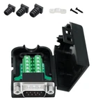 DB9 Breakout Connector Male RS232 Solderless Module Board With Case Nuts. Fixed Price $16.49.