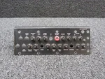 B490-2 Klixon-eta Circuit Breaker Panel Assembly (amps: Various, Total: 16). Fixed Price $308.00.