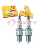 2 Pc Ngk 4006 BPR5ES Solid Standard Spark Plugs For WR8DC 7505 Ignition Wire Cs. Fixed Price $11.84.