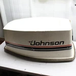 Top Cowl Hood Engine Cover 389418 Off 1979 Johnson Seahorse 35HP Model# 35EL79A. Fixed Price $79.99.