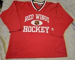 Chris Osgood Starter Detroit Red Wings Hockey Jersey Men's Large Nhl 90S Rare. Fixed Price $64.99.
