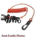 Seachoice Emergency Safety Kill Switch 50" Coiled Tether Lanyard & Keys 11671. Fixed Price $15.79.