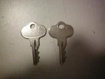 Quicksilver,force,chrysler Qty. Two Of #817929 1/F368700 "e" Keys, Free Freight. Fixed Price $9.95.