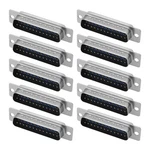 10 Pcs DB25 Male D-sub Connector, 25-PIN Plug, Solder Type, Wire Terminal. Fixed Price $22.70.