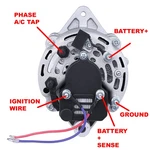 Marine Alternator 55A Pleasurecraft Lucas Mando Inboard 12V Sae J1171 AC155614. Fixed Price $154.92.