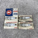 Gm Delco Marine Rustproofed Spark Plugs V40FFS Pack 2 Nos Lot. Fixed Price $34.99.
