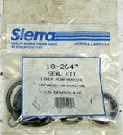 Mercury Mercruiser Quicksilver Sierra Lower Unit Gearcase Seal Kit 18-2647. Fixed Price $69.66.