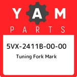 5VX-2411B-00-00 Yamaha Tuning Fork Mark 5VX2411B0000, New Genuine Oem Part. Fixed Price $20.66.