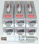 6 Pack Genuine Ngk 5599 Laser Iridium Spark Plugs ITR4A15 For Gm And Isuzu Cars. Fixed Price $55.29.