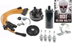 Allis Chalmers WD45 Delco Distributor Ignition Tune Up Kit W/ 12V Hot Coil. Fixed Price $154.00.
