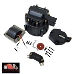 Gm Hei Black Distributor Cap & Rotor Sbc Bbc 65K Volt Coil Module Tune Up Kit. Fixed Price $39.95.