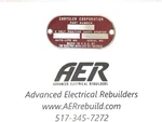 Chrysler Auto-lite Red 6 Volt Positive Shift Starter Id Tag Nameplate Autolite. Fixed Price $45.00.