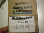 Quicksilver Mercury #87-19674A4 Lanyard Switch , Free Freight. Fixed Price $39.95.